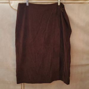 Brown skirt